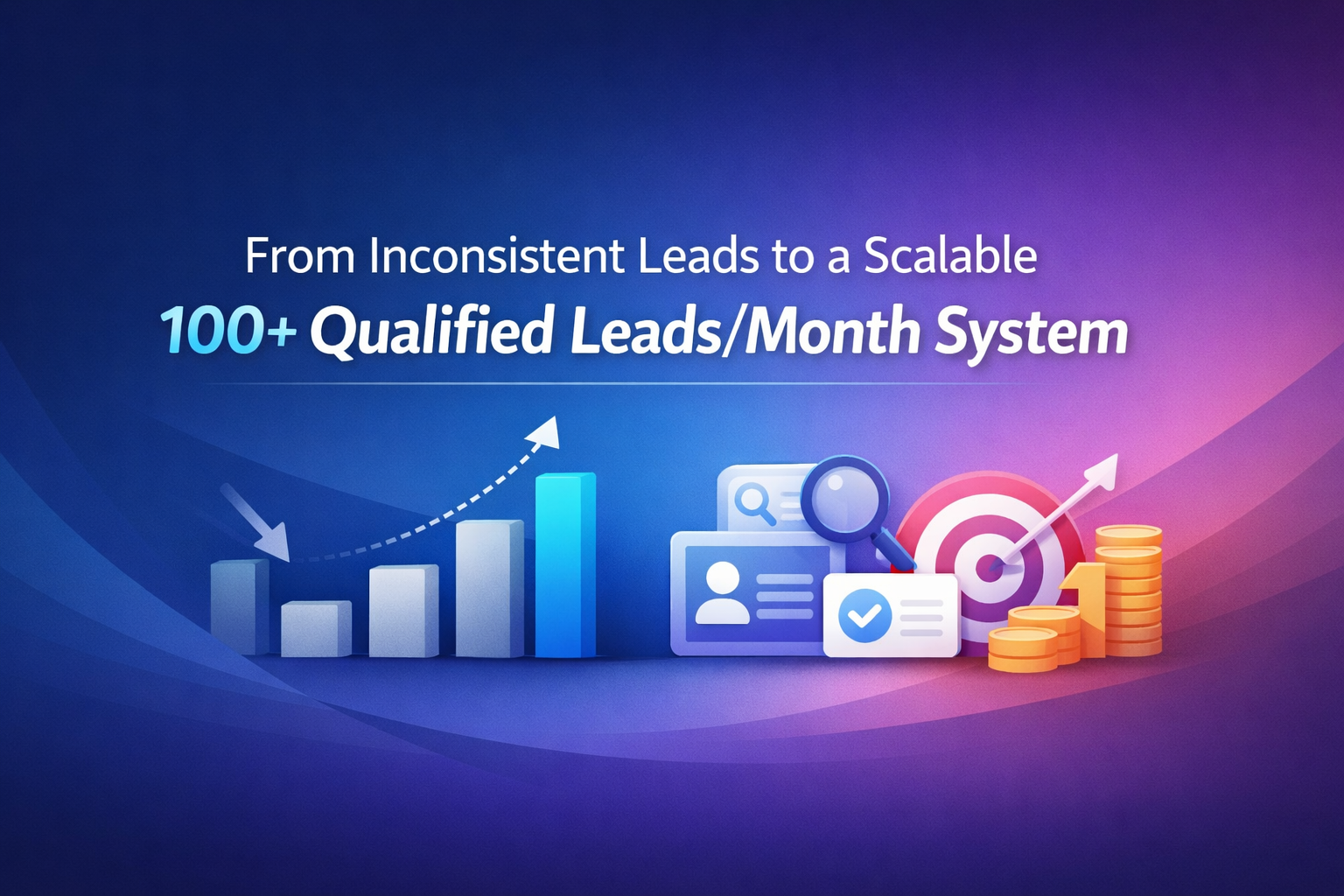 From Inconsistent Leads to a Scalable 100+ Qualified Leads/Month System